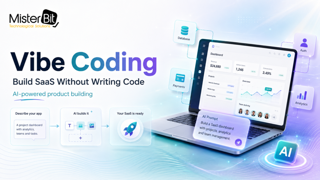 Vibe Coding: איך בונים אפליקציית SaaS שלמה בלי לכתוב שורת קוד