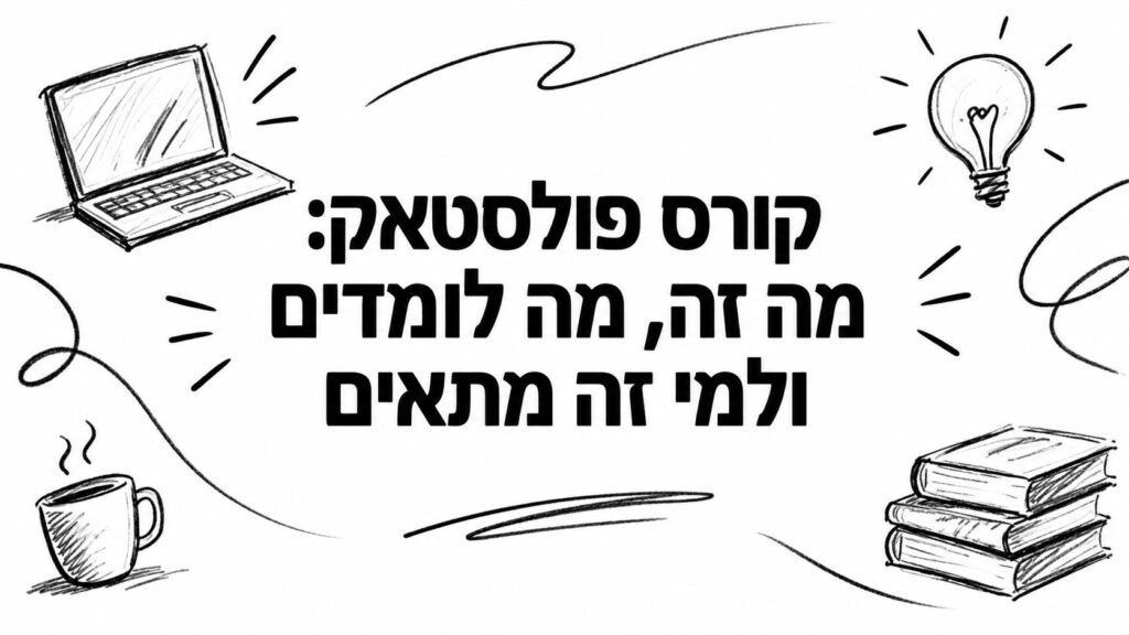 קורס פולסטאק: מה זה, מה לומדים ולמי זה מתאים