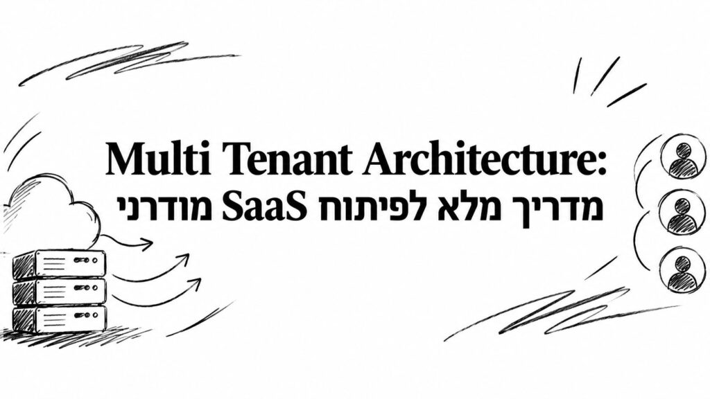Multi Tenant Architecture: מדריך מלא לפיתוח SaaS מודרני